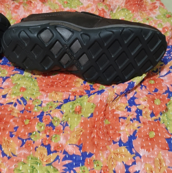 Like New Merrell Womens Size 7 Jungle Moc Nubuck Brown - Picture 9 of 12